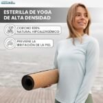 Esterilla Yoga Corcho. 6 mm. 1