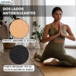 Esterilla Yoga Corcho. 6 mm,4