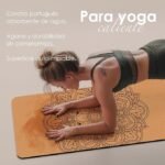 Tapete de corcho para yoga. Marca Haninj. 4