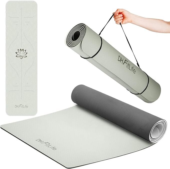 Yoga mat tpe 6mm. Marca Dh FitLife