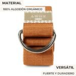 Cinturon de yoga amazon. Marca "Lotuscrafts". 2