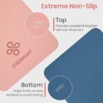 Mat de yoga 8mm. Marca Overmont. 4